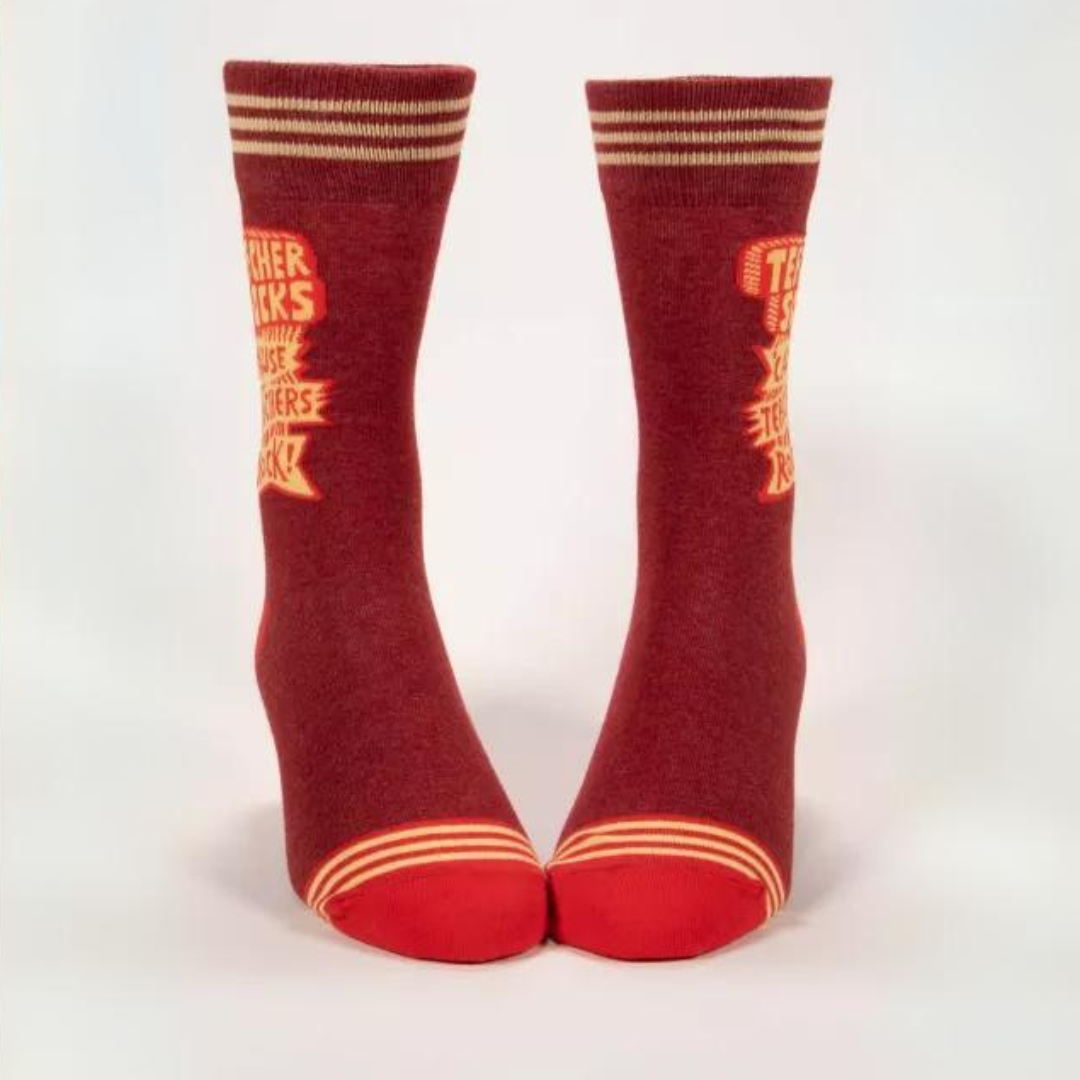 Teachers Rock Men's Socks