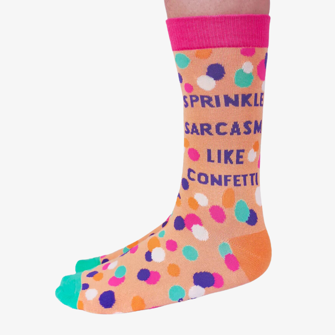 Sprinkle Sarcasm Womens Socks
