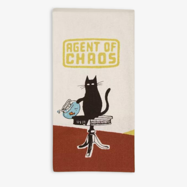 Agent Of Chaos Dish Towel