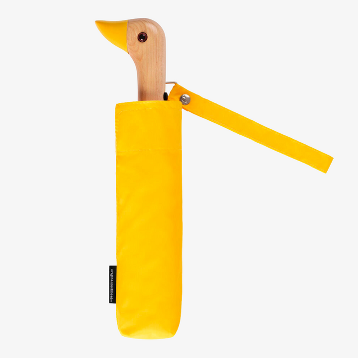 Yellow Eco-friendly Compact Umbrella