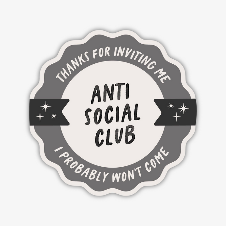 Anti-Social Club Sticker