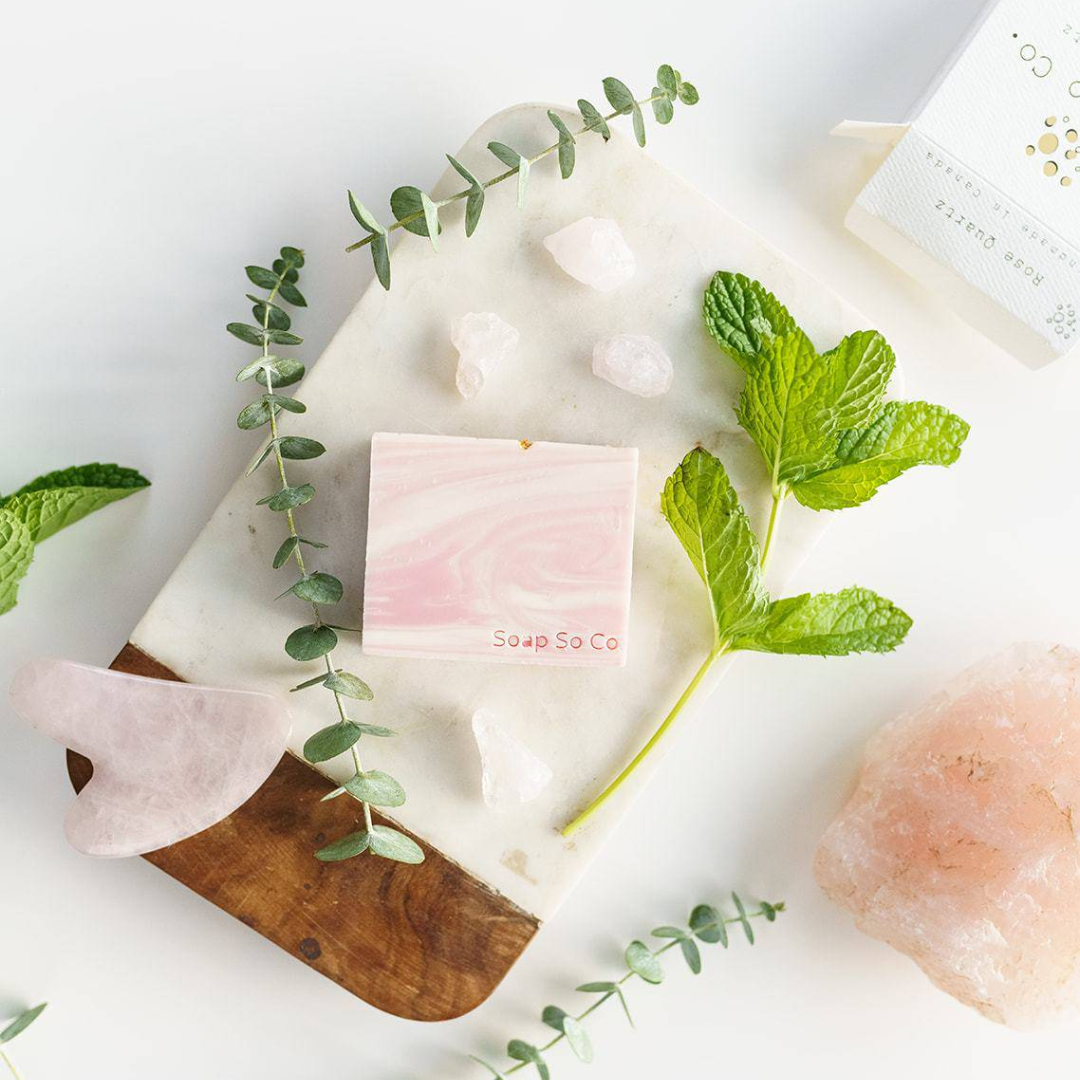 Rose Quartz Bar Soap