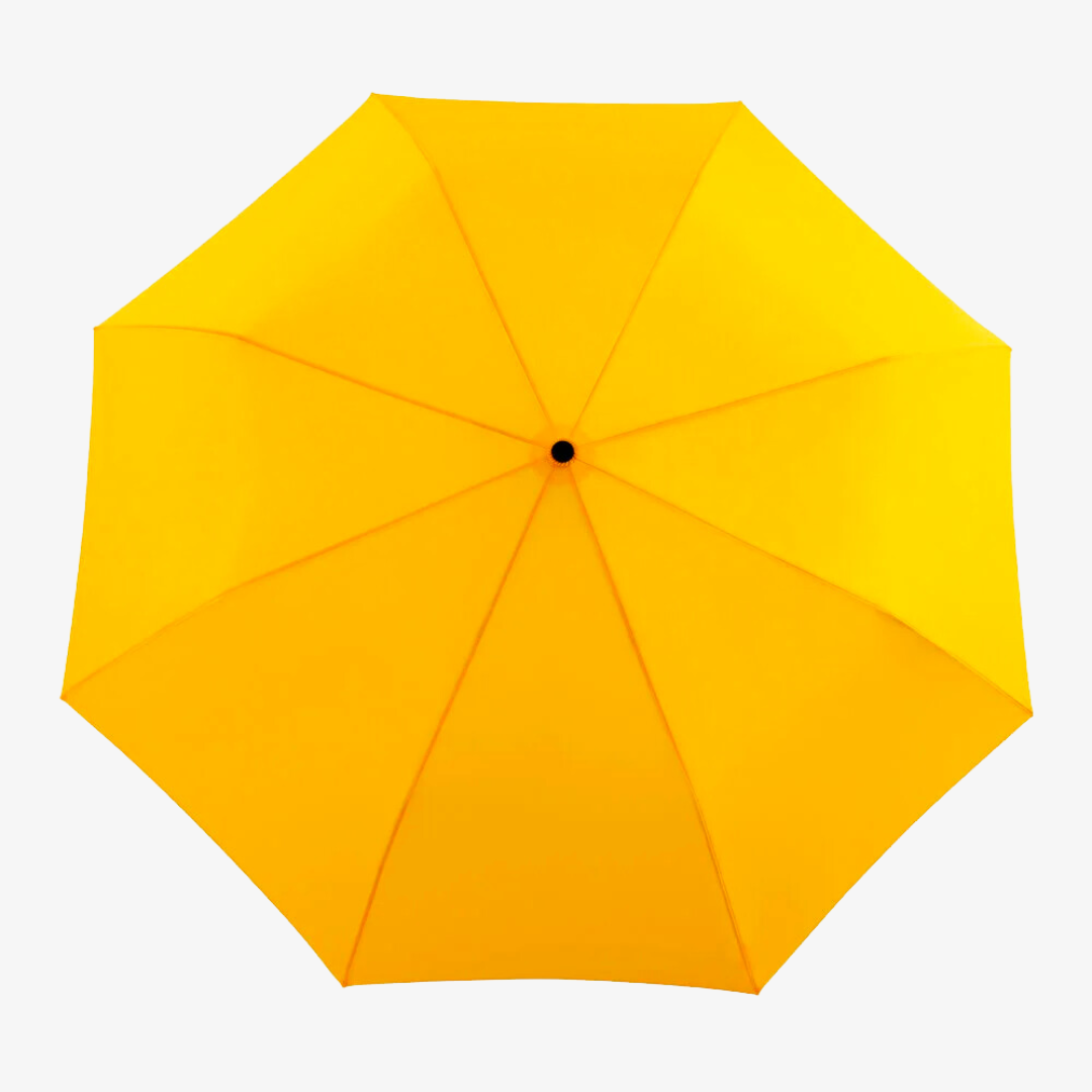 Yellow Eco-friendly Compact Umbrella