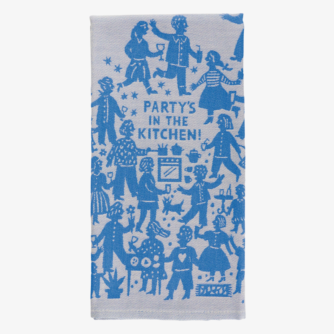 Party In The Kitchen Dish Towel
