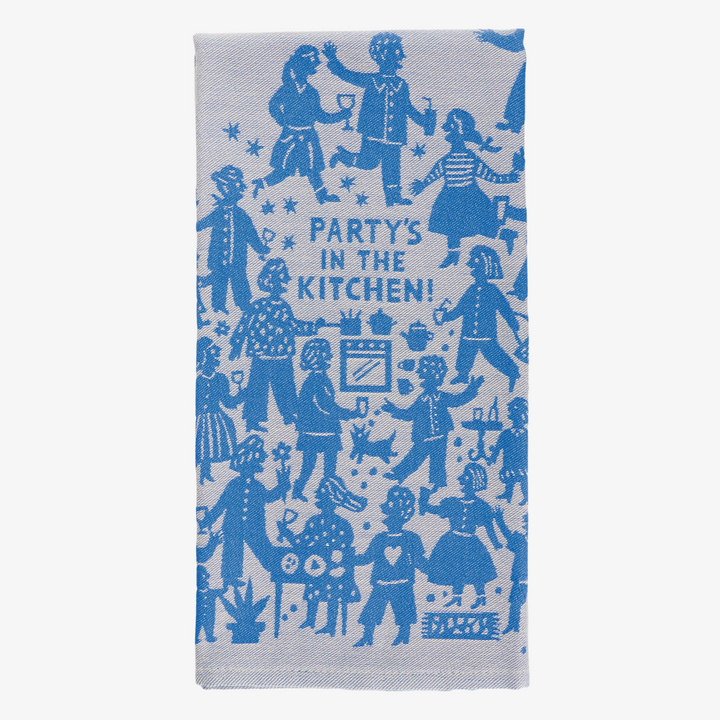 Party In The Kitchen Dish Towel