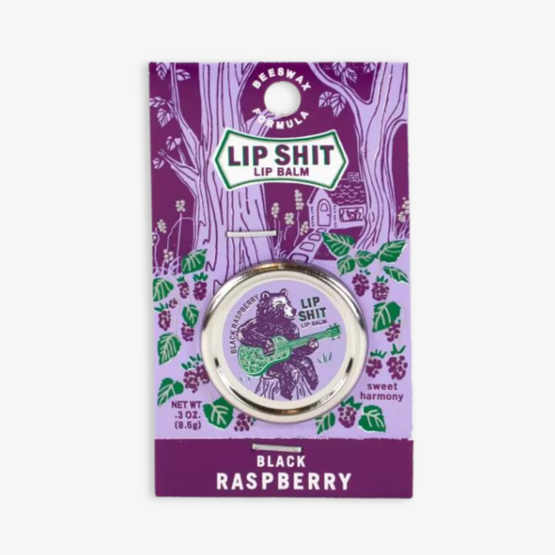 Black Raspberry Lip Shit Lip Balm
