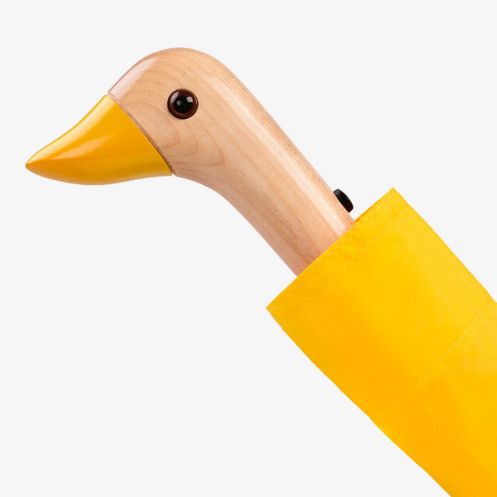 Yellow Eco-friendly Compact Umbrella