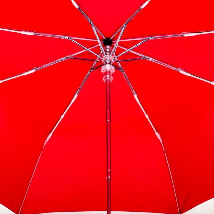 Red Eco-friendly Compact Umbrella