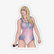 Taylor Lover Era Sticker, a white sticker with an image of Taylor Swift in her Lover bodysuit from the Eras Tour.