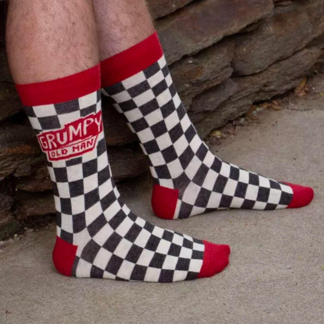 Grumpy Old Man Men's Socks