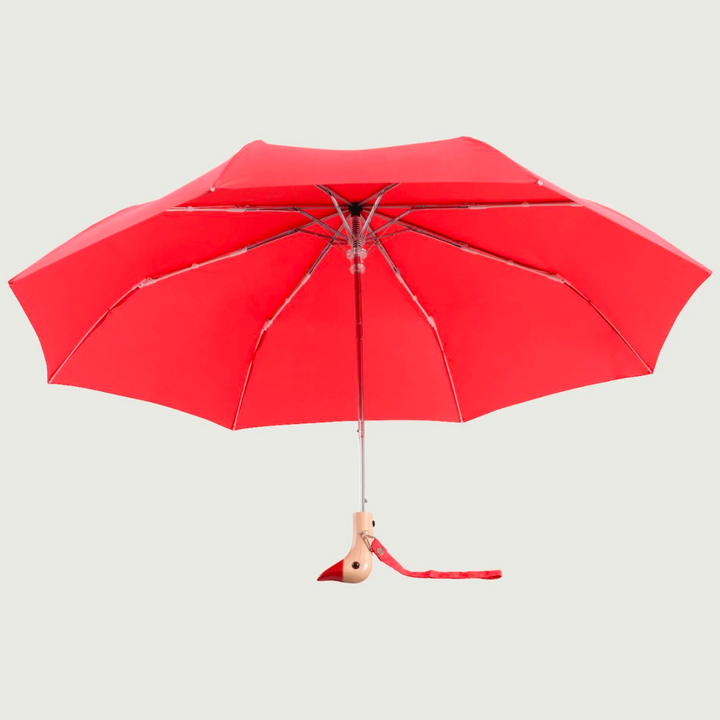 Red Eco-friendly Compact Umbrella