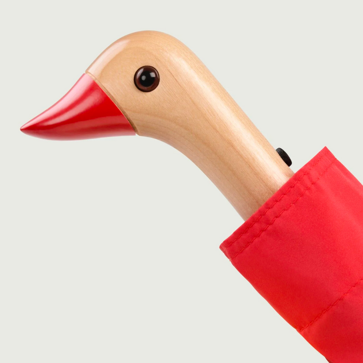 Red Eco-friendly Compact Umbrella
