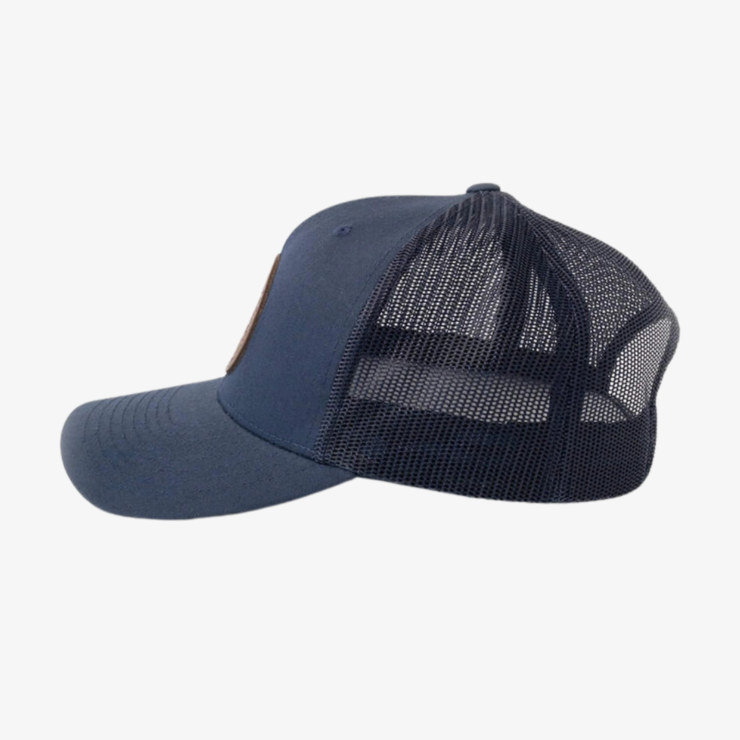 Dad Leather Patch Hat