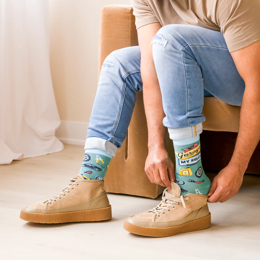 Garage Guru Mens Socks