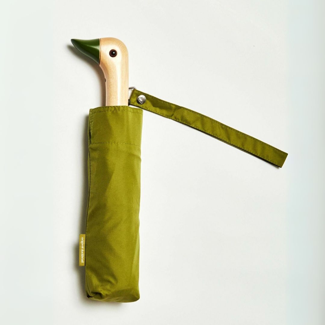 Olive Eco-Friendly Duck Umbrella