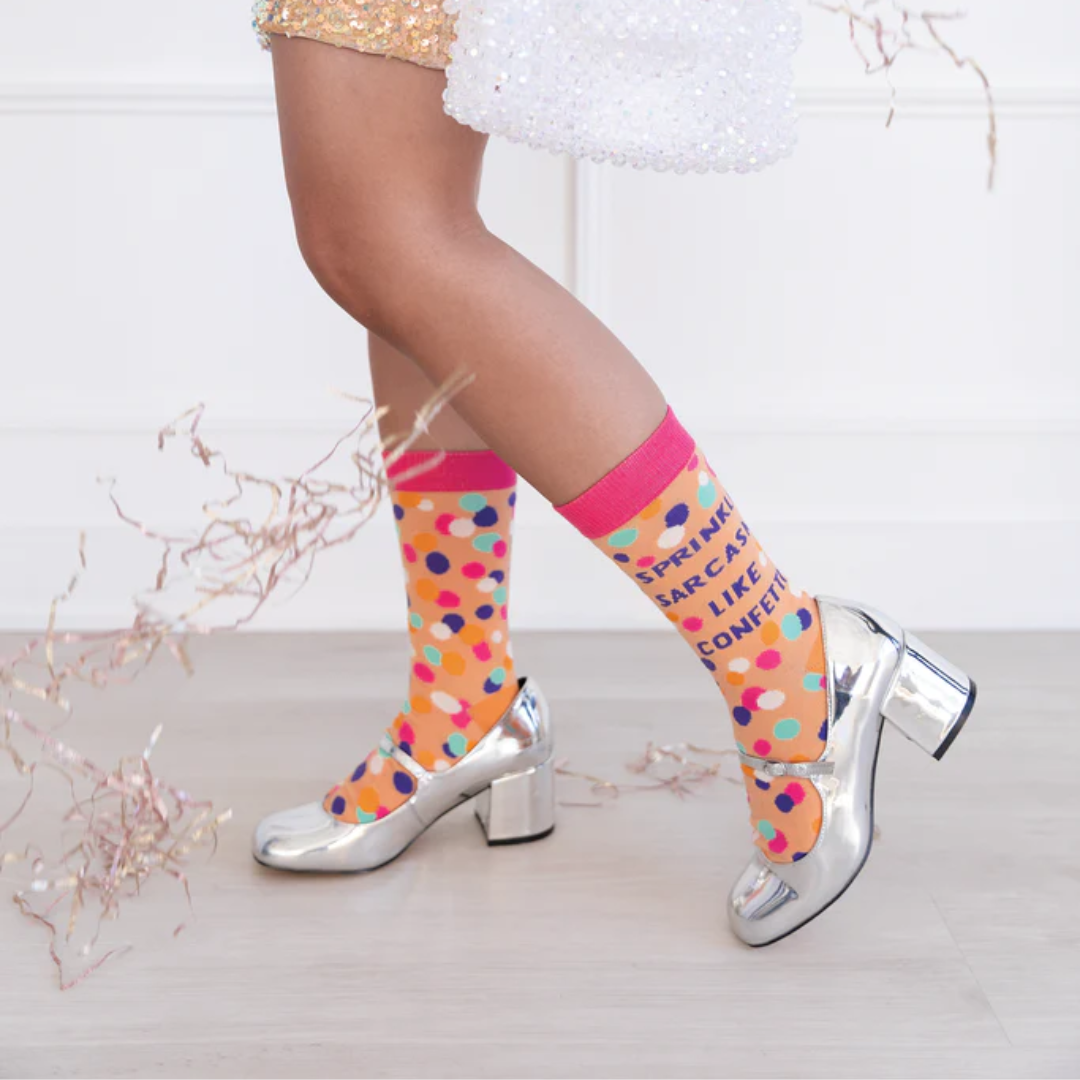 Sprinkle Sarcasm Womens Socks