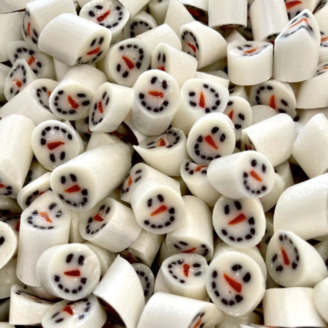 Peppermint Snowflake Hard Candy