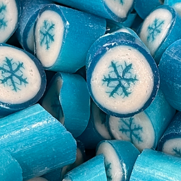 Peppermint Snowflake Hard Candy