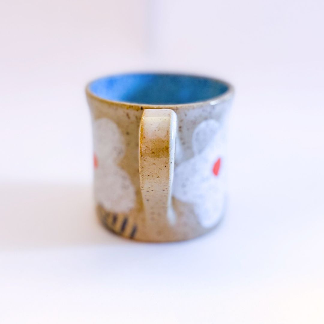 White Blooms Mug