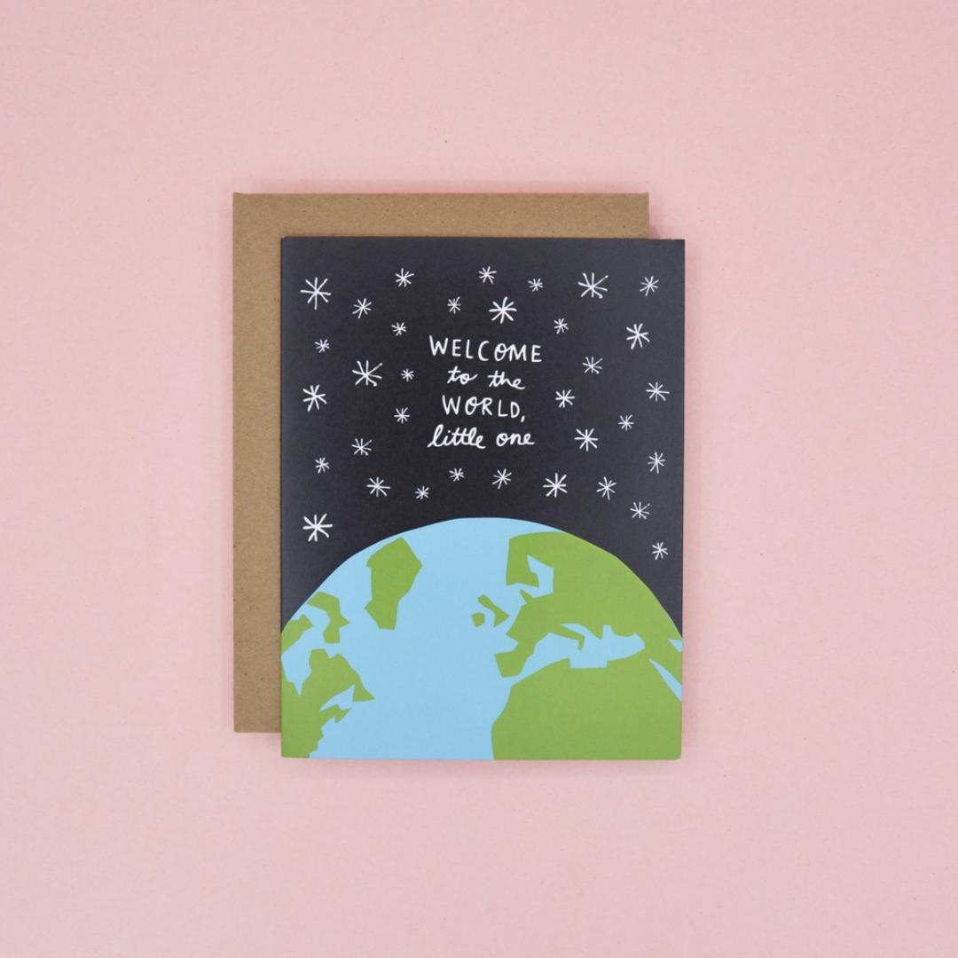 Welcome To the World Baby Card