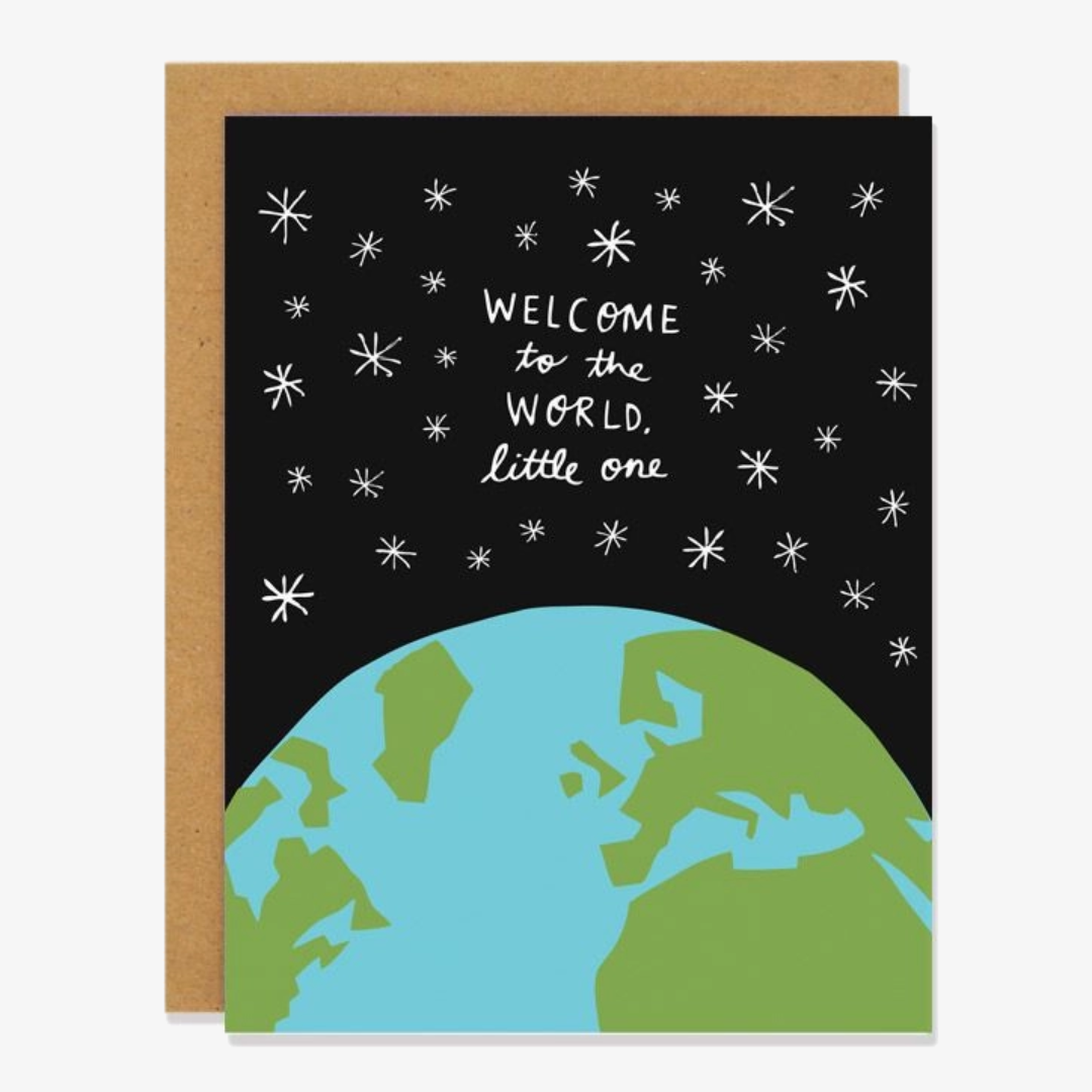 Welcome To the World Baby Card