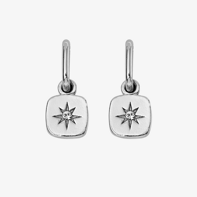 Silver Nova Earrings