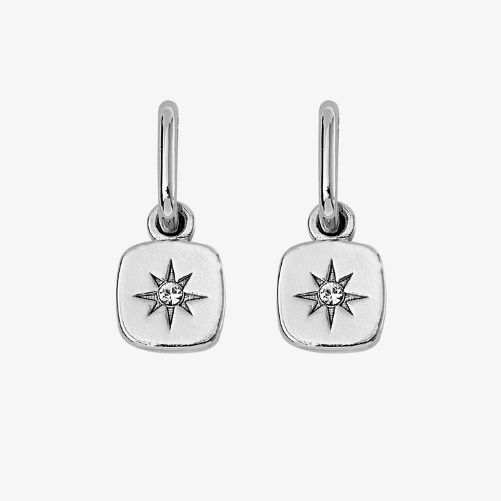 Silver Nova Earrings