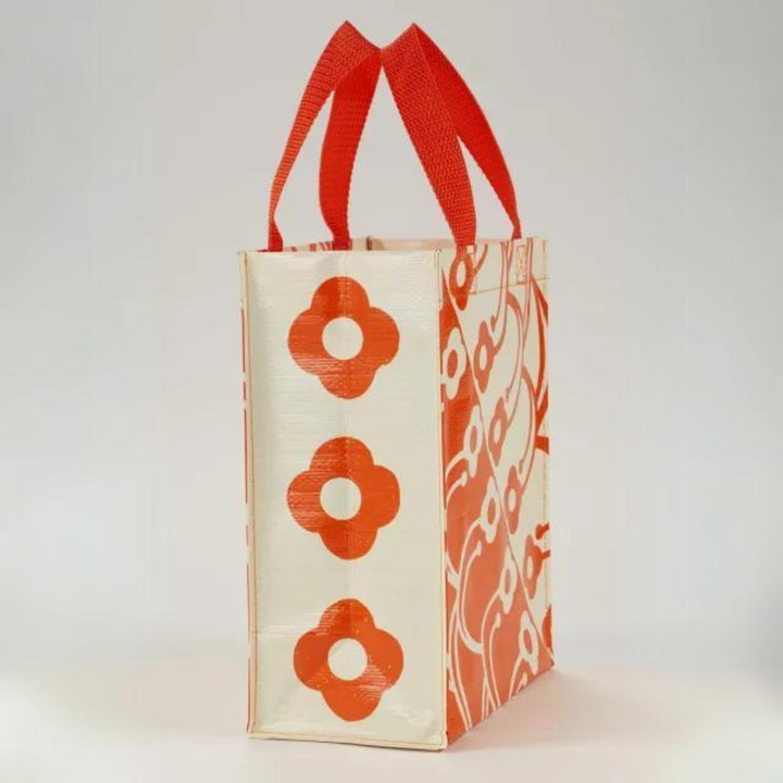 Petal Print Handy Tote