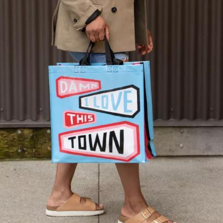 Love This Town Shopping Tote