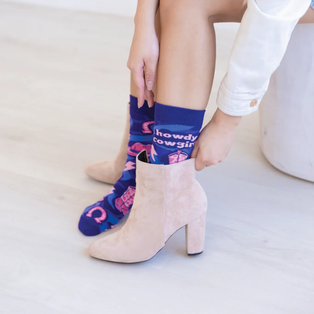 Howdy Cowgirl Womens Socks