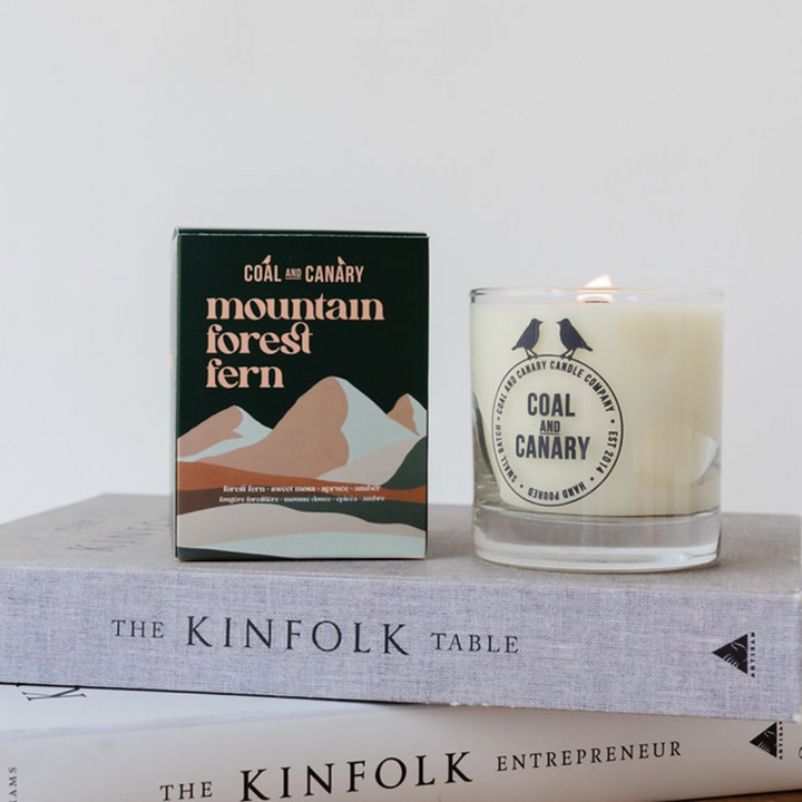 Mountain Forest Fern Candle