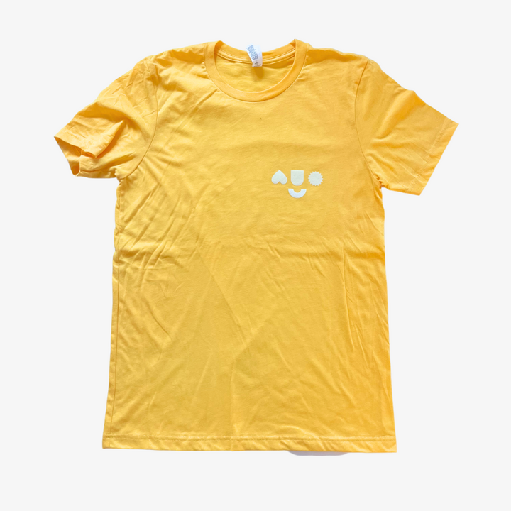 Cheerfully Made Tee / Bright Yellow