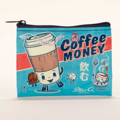 Coffee Money Coin Purse