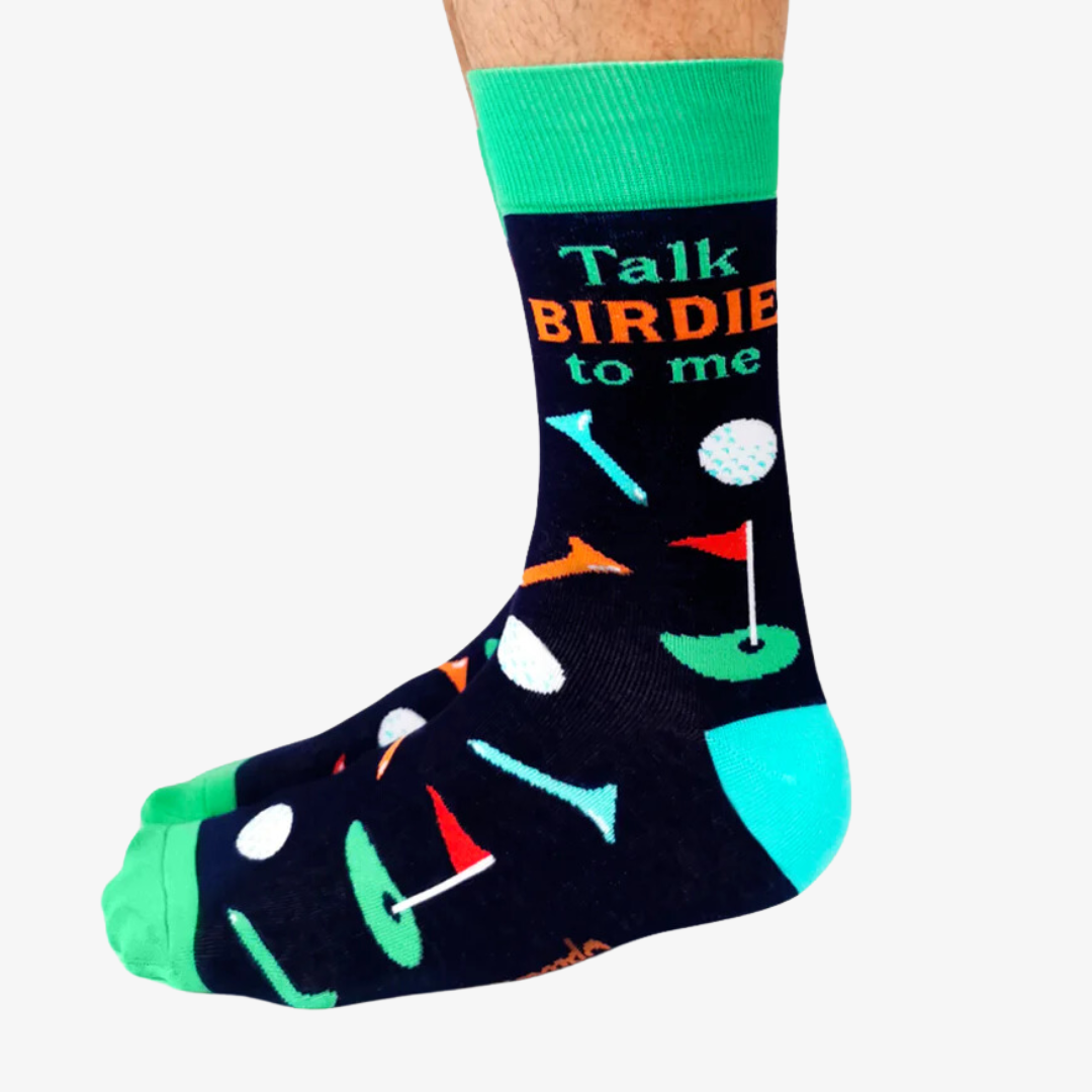 Talk Birdie To Me Mens Socks