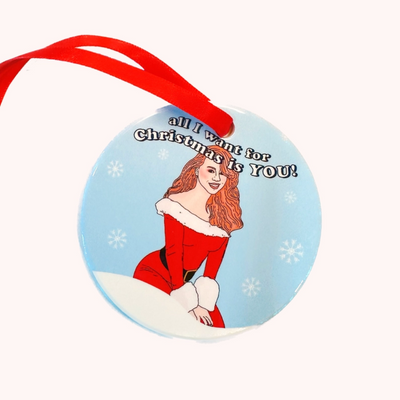 Mariah Christmas Ornament
