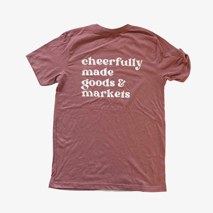 Cheerfully Made Tee / Pink