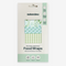 Green Beeswax Wrap Variety Set is a set of 3 beeswax food wraps in small, medium and large.