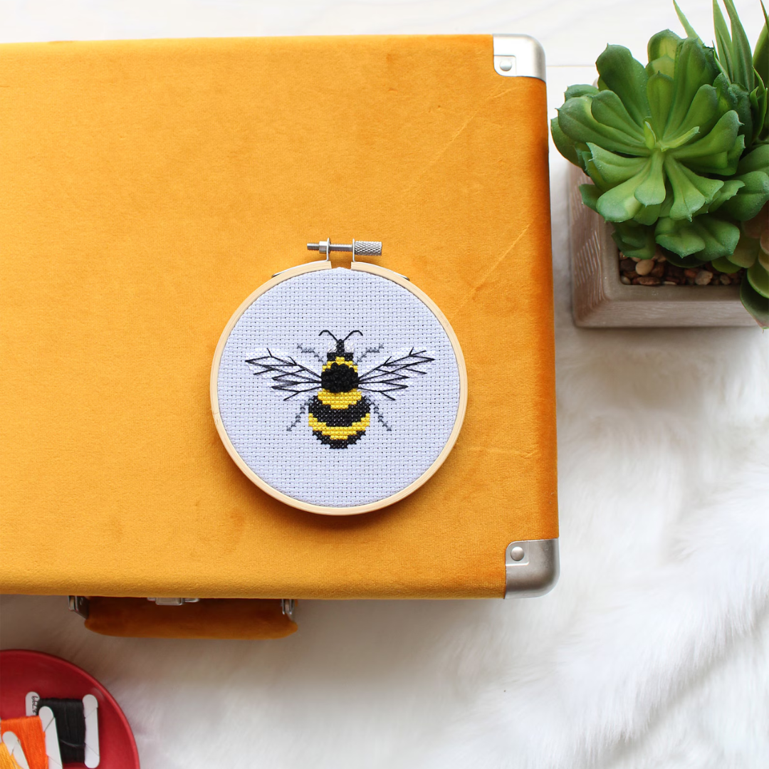 Bumblebee Cross Stitch Kit