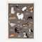 People I Love: Cats Dish Towel
