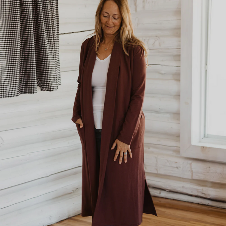 Aspen Cardigan | Berry