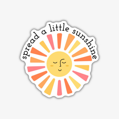 Spreaed A Little Sunshine Sticker
