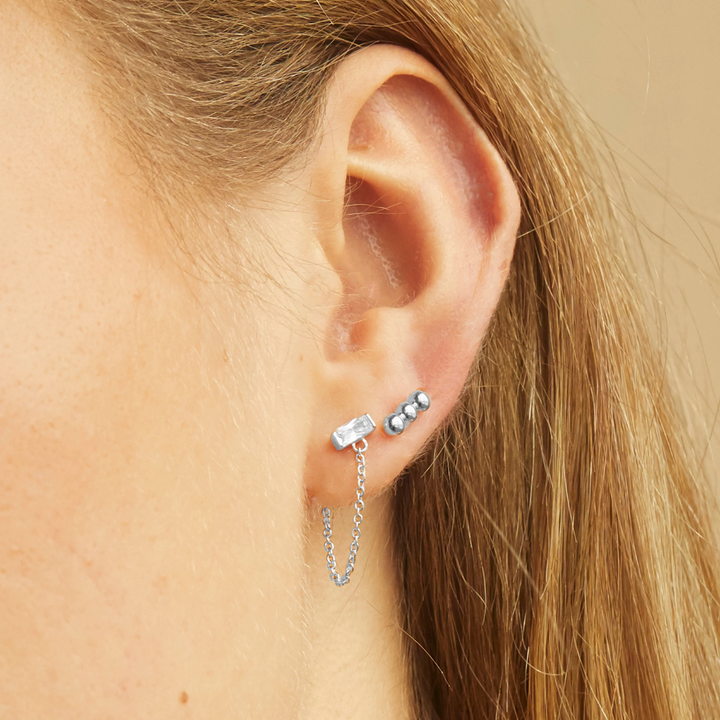 Silver Lola Mix and Match Earrings