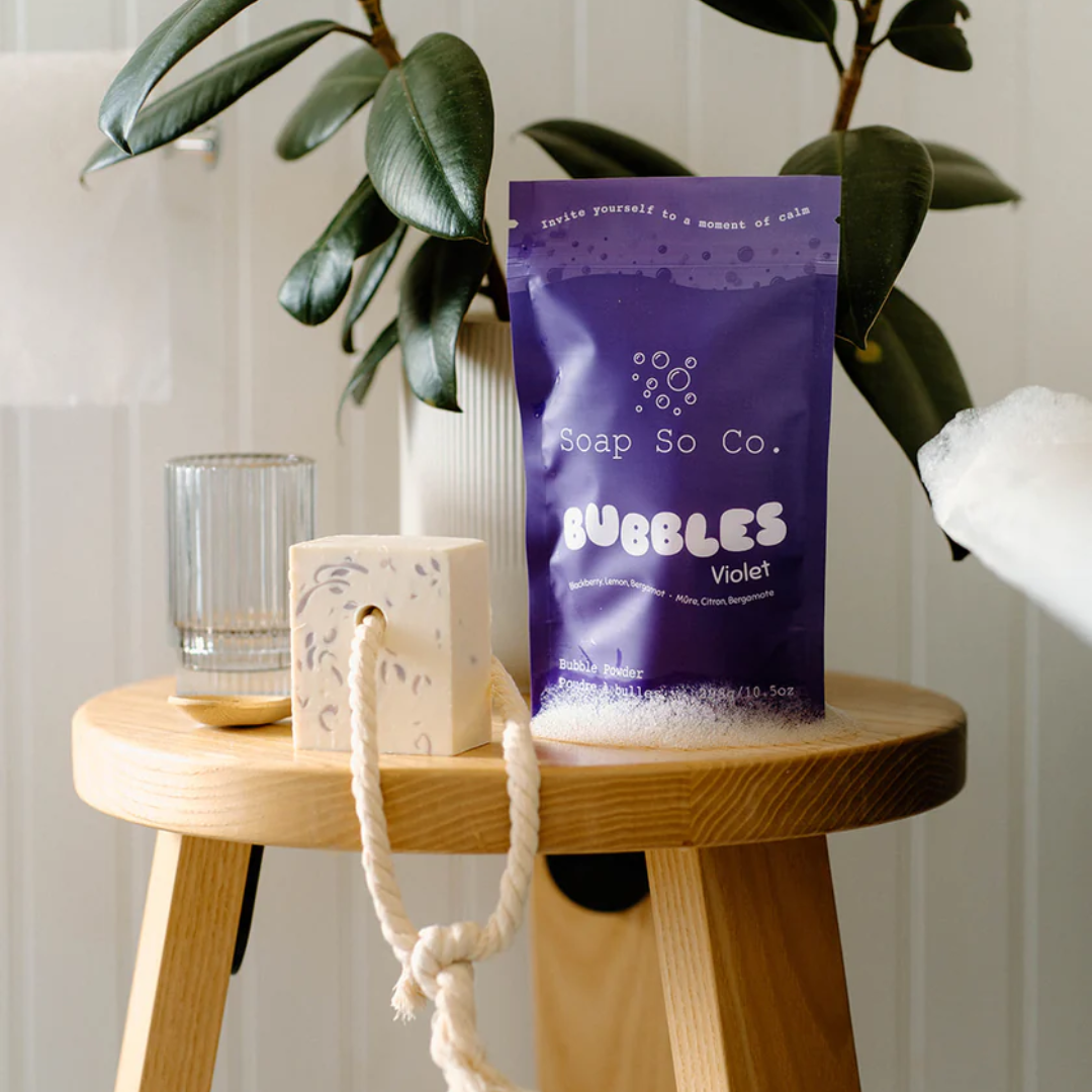 Violet Bubble Bath Powder