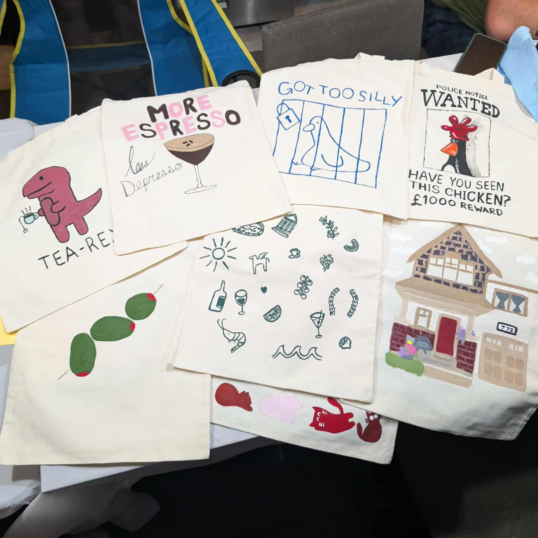 Fall Market Tote Painting Workshop