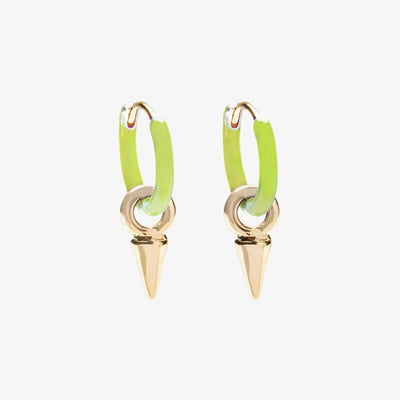 Gold Groove Earrings