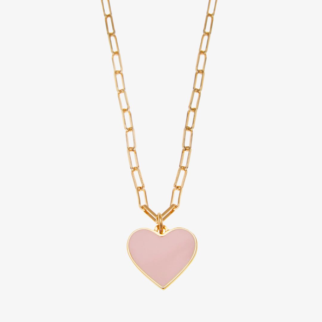 Gold Big Love Necklace