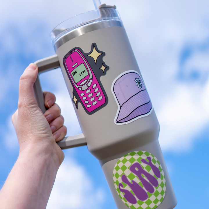 Retro Phone Sticker