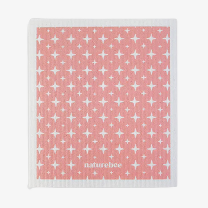 Pink Sponge Cloth