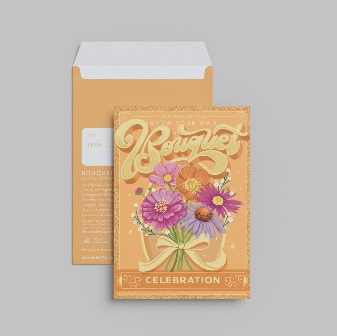 Grow Your Own Bouquet (Celebration) Seed Packet