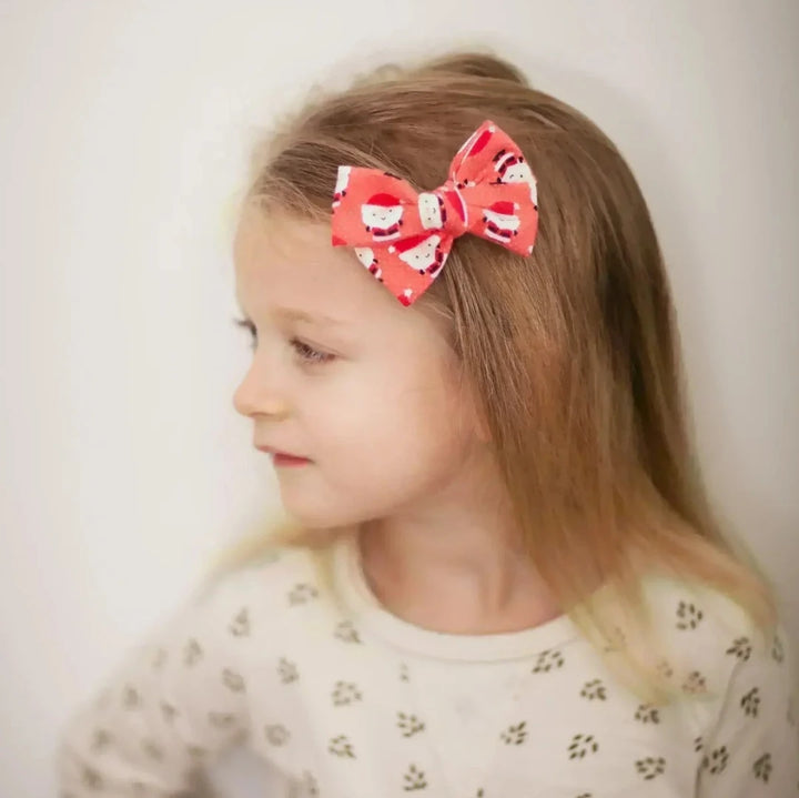 Christmas Floral Hand-Tied Bow